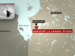 Carte géographique du lieu de l'écrasement