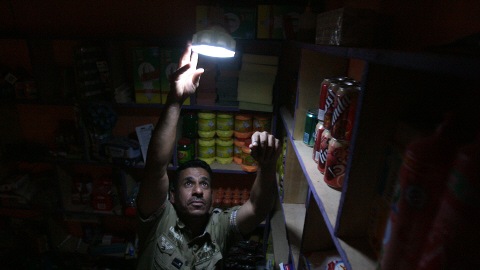 Coupure d'�lectricit� � Bagdad