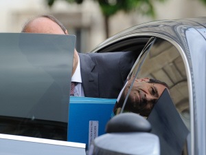 Le ministre français du Travail Éric Woerth 