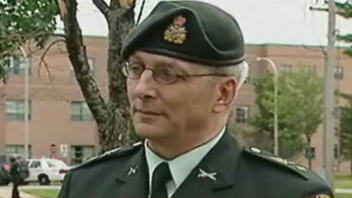 Le brigadier g�n�ral Alain Tremblay