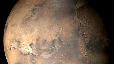 La surface de Mars