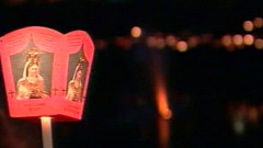 Un lampion à la mémoire de Cédrika Provencher