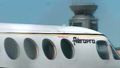 Un avion d'Aéropro