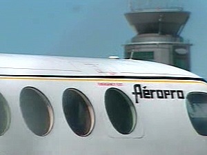 Un avion d'Aéropro