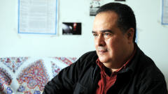 Le journaliste et opposant Taoufik Ben Brick, peu apr�s sa sortie de prison