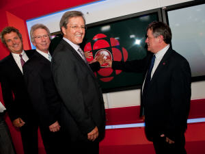 Inauguration de la Maison de Radio-Canada à Saguenay