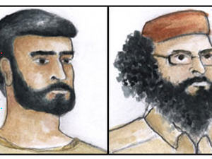Misbahuddin Ahmed, à gauche, et Hiva Alizadeh, ont comparu jeudi matin à Ottawa