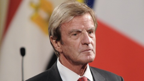 Le ministre fran�ais des Affaires �trang�res, Bernard Kouchner