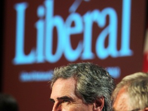 Micheal Ignatieff à Baddeck, en Nouvelle-Écosse