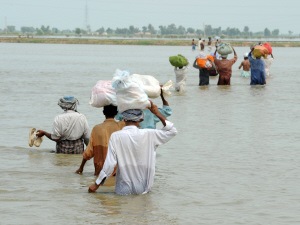 Plus de 18 millions de Pakistanais sont touchés par les inondations.
