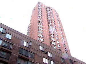 Incendie dans une tour d'habitation