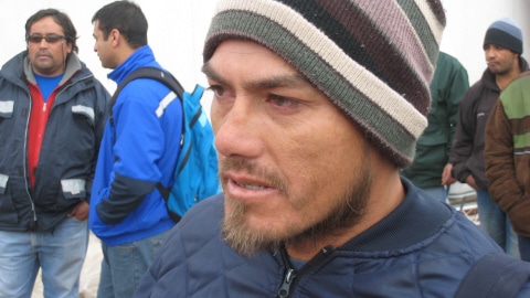 Daniel Espinoza, mineur chilien