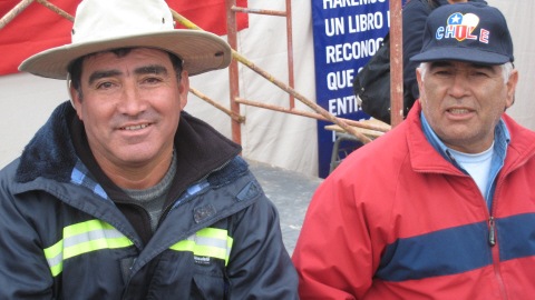 Des mineurs chiliens