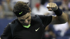 Rafael Nadal acc�de aux quarts de finale.