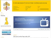 Site officiel de la visite du pape Beno�t XVI au Royaume-Uni