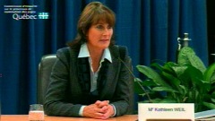La ministre Kathleen Weil