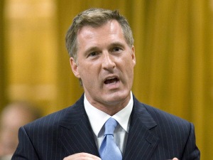 Maxime Bernier à la Chambre des communes, en mai 2008