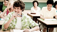 Des élèves à l'école