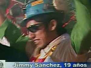 Jimmy Sanchez, le cinquième mineur secouru