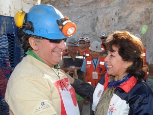 José Henriquez, le 24e mineur secouru