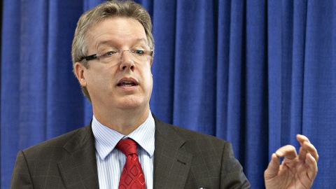 L'avocat du Parti libéral du Québec, Me André Dugas
