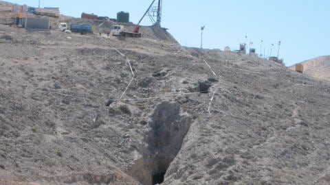 La mine San Jos�, au Chili