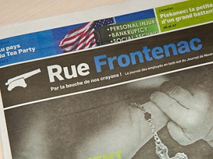 Le nouvel hebdomadaire Rue Frontenac
