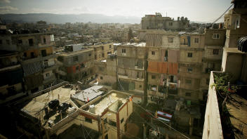 Le camp de r�fugi�s palestiniens de Chatila, � Beyrouth   