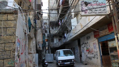 Une petite rue de Chatila 