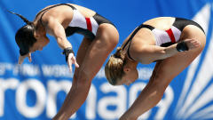 Meaghan Benfeito et Roseline Filion