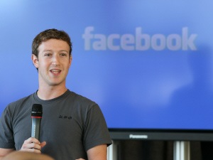 Le PDG de Facebook, Mark Zuckerberg