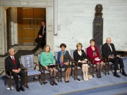 La chaise vide rappelle l'absence forc�e de Liu Xiaobo lors de la remise du prix Nobel de la paix 2010.
