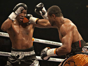 Bernard Hopkins et Jean Pascal