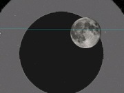 Simulation de l'�clipse lunaire du 21 d�cembre 2010