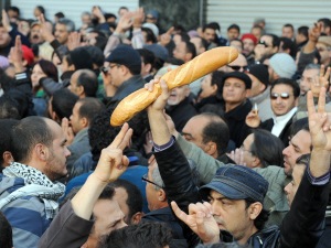 Une manifestation à Tunis, le 27 décembre