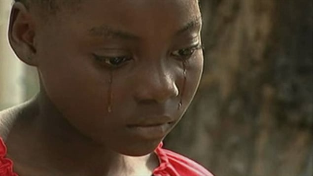 St�phanie, une jeune Ha�tienne victime d'esclavage