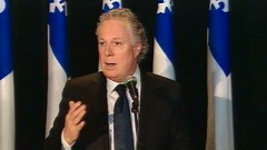 Le premier ministre du Québec, Jean Charest