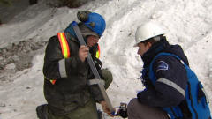 forage d'un terrain visant à trouver des hydrocarbures