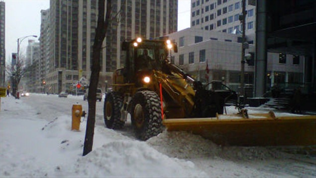 Déneigement à Toronto