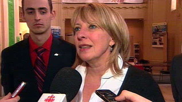 Christine St-Pierre, ministre de la Culture et des Communications