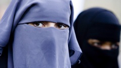 Des femmes voil�es, en Belgique