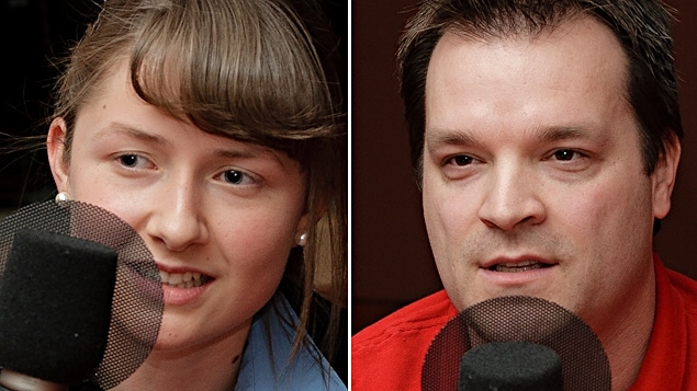 �Radio-Canada/Christian C�t� | <b>Catherine Delage et Yannick Bergeron</b>