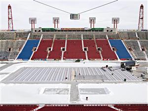 Le stade McMahon de Calgary se prépare pour la Classique Héritage