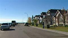 Une rue de Calgary