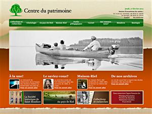 Le Centre du patrimoine a un nouveau site web.