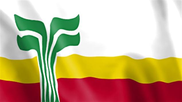 Le drapeau franco-manitobain