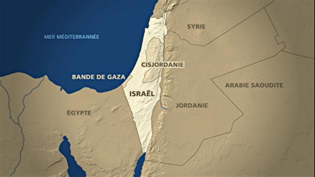 Frontière entre Israel et l'Égypte