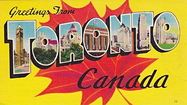 <b>Carte postale de Toronto</b>