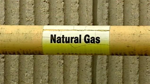 Conduite de gaz naturel