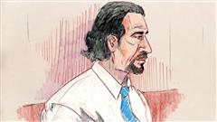 Le terroriste présumé Sayfildin Tahir Sharif au tribunal d'Edmonton (archives)